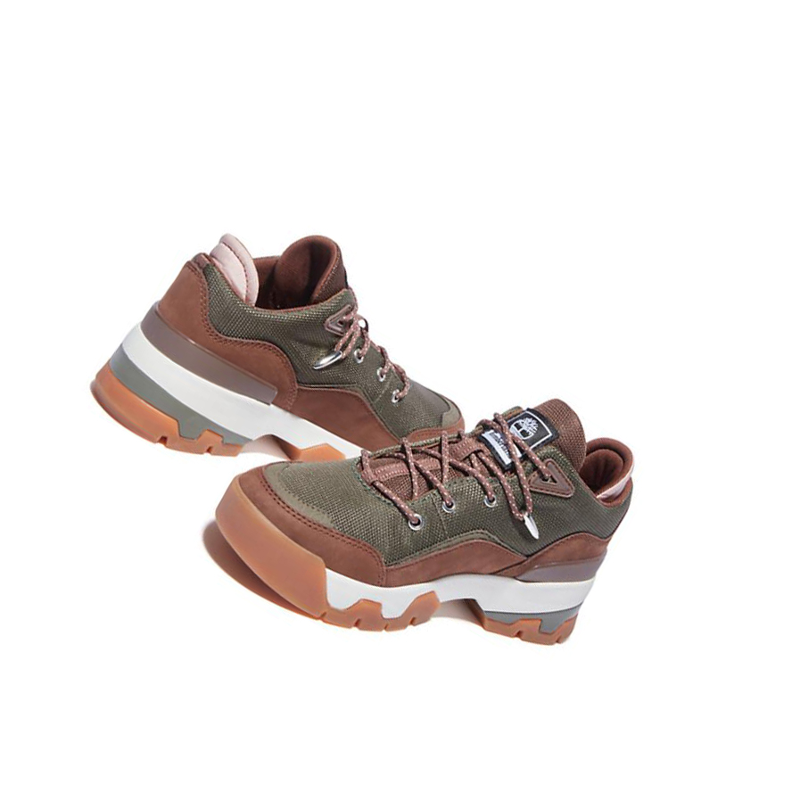 Botas Montaña Timberland Euro Swift Low Hiker Mujer Verde | ES-FATEQ19