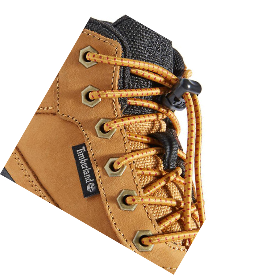 Botas Montaña Timberland Field Trekker Niños Amarillo | ES-AVZNT97