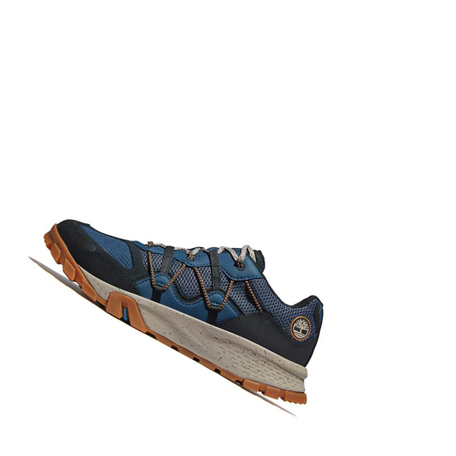 Botas Montaña Timberland Garrison Trail Senderismo Shoe Hombre Azules | ES-CKSTN57