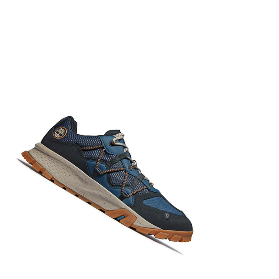 Botas Montaña Timberland Garrison Trail Senderismo Shoe Hombre Azules | ES-CKSTN57