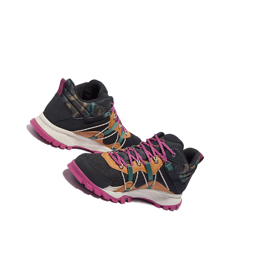 Botas Montaña Timberland Garrison Trail Hiker Mujer Negras | ES-ECVZS73