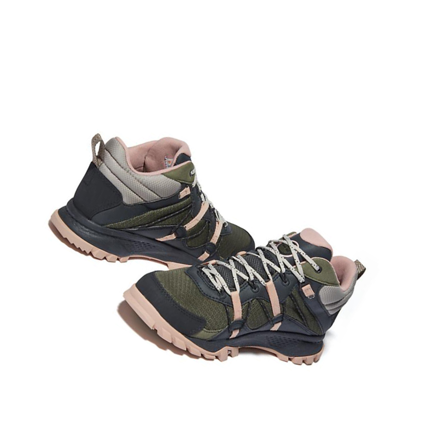 Botas Montaña Timberland Garrison Trail Hiker Mujer Verde Oscuro | ES-GAPRU20