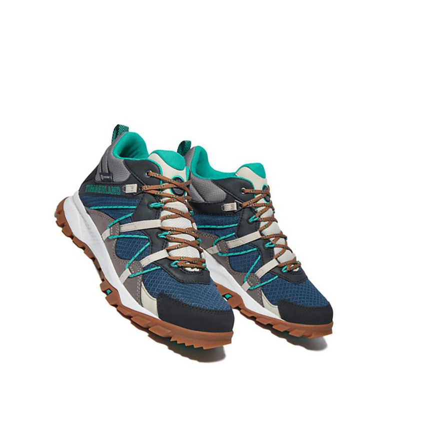 Botas Montaña Timberland Garrison Trail Hiker Mujer Azules | ES-WJYBK49