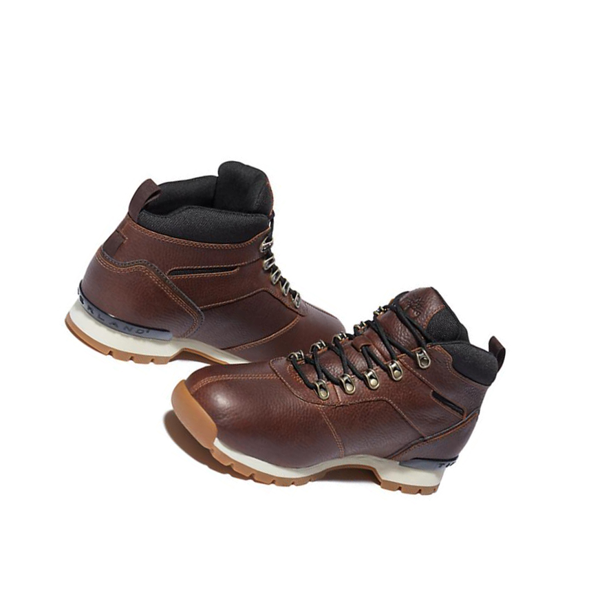 Botas Montaña Timberland Splitrock Mid Hiker Hombre Marrones Oscuro | ES-BFLEM64