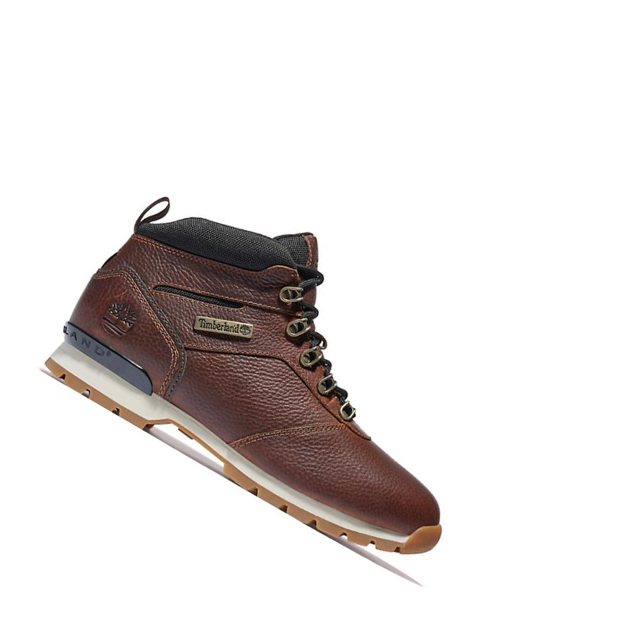 Botas Montaña Timberland Splitrock Mid Hiker Hombre Marrones Oscuro | ES-BFLEM64