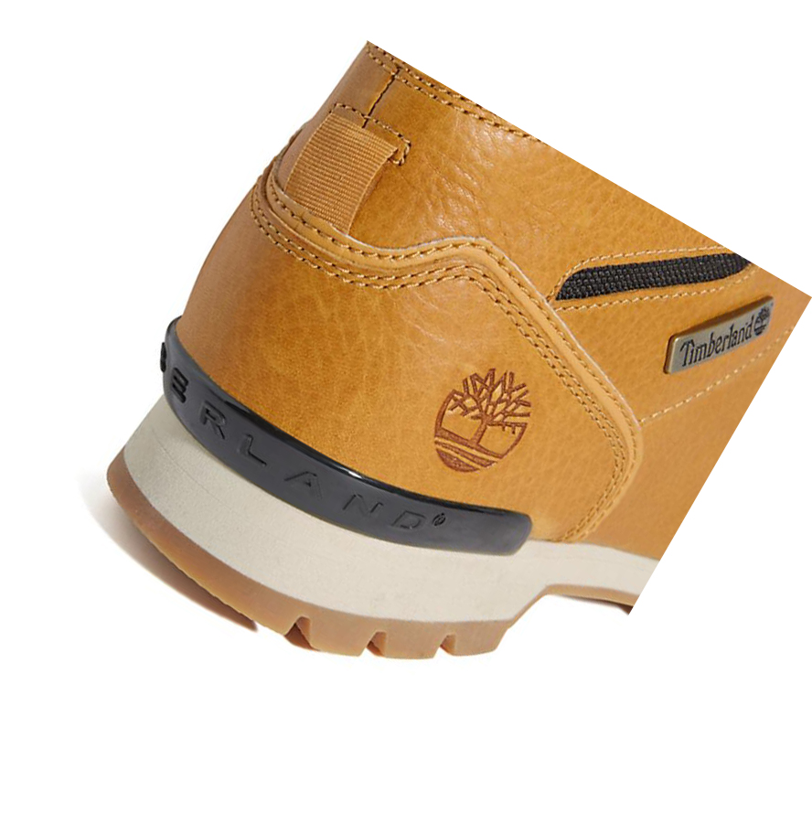 Botas Montaña Timberland Splitrock Mid Hiker Hombre Amarillo | ES-OBKAT41