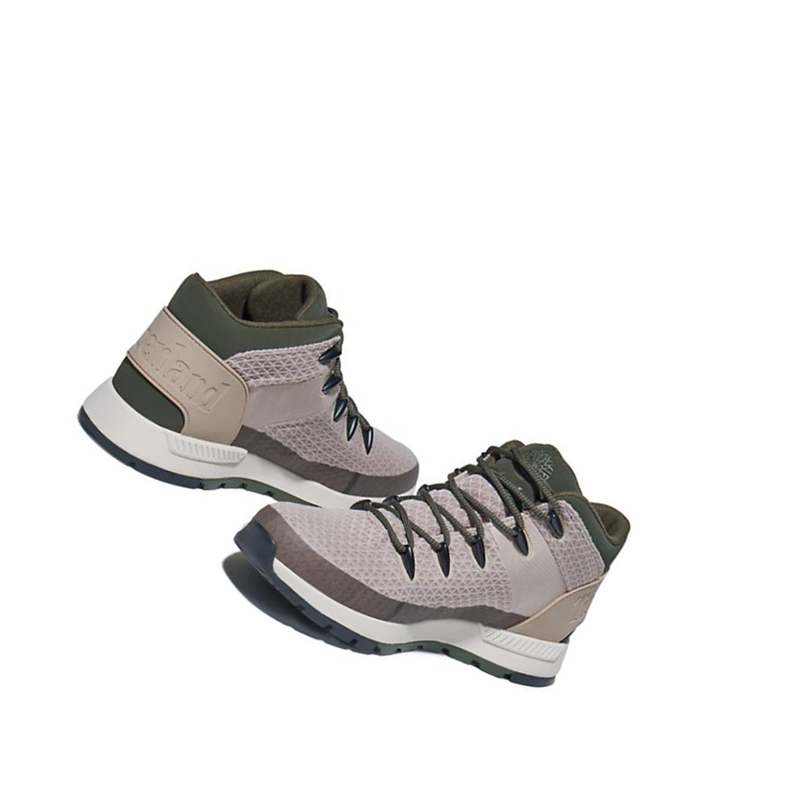 Botas Montaña Timberland Sprint Trekker Mid Hiker Hombre Beige | ES-HSGCL65