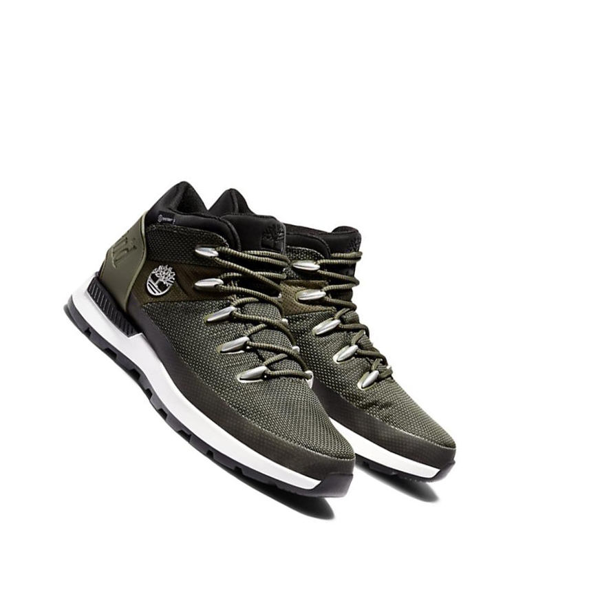 Botas Montaña Timberland Sprint Trekker Chukka Hombre Verde Oscuro | ES-VBSTW17