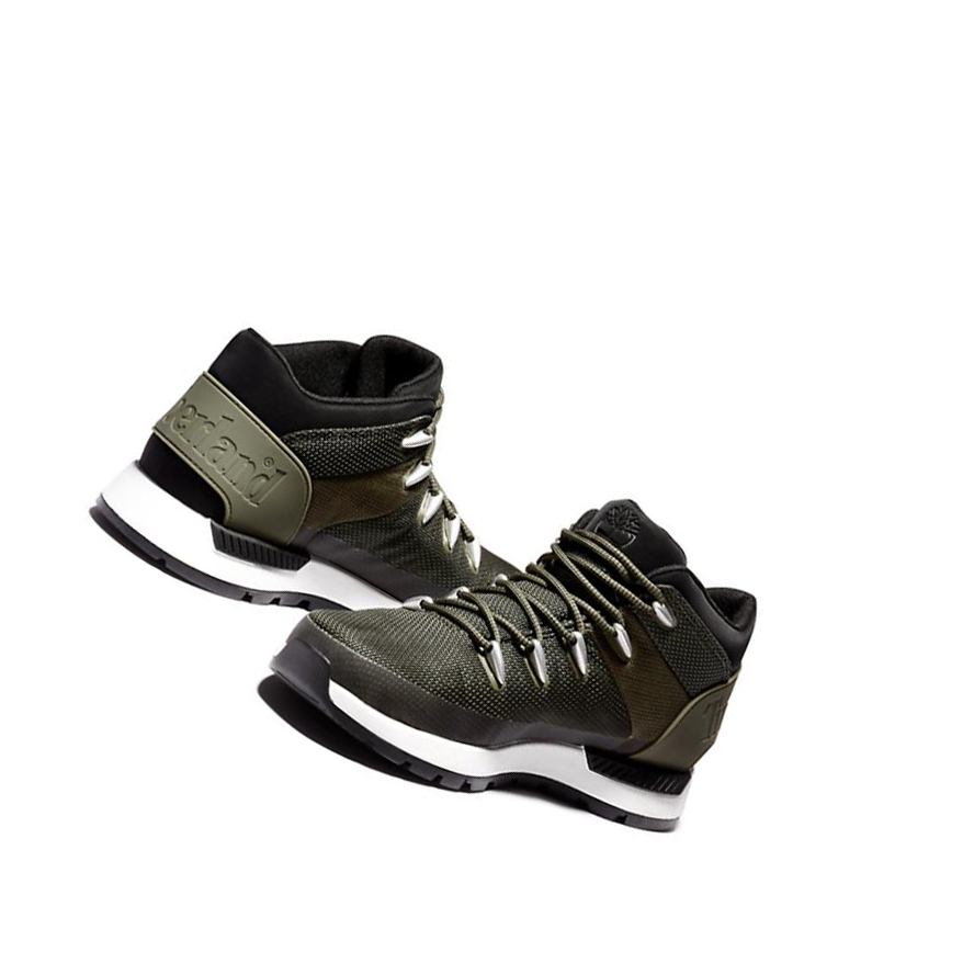 Botas Montaña Timberland Sprint Trekker Chukka Hombre Verde Oscuro | ES-VBSTW17