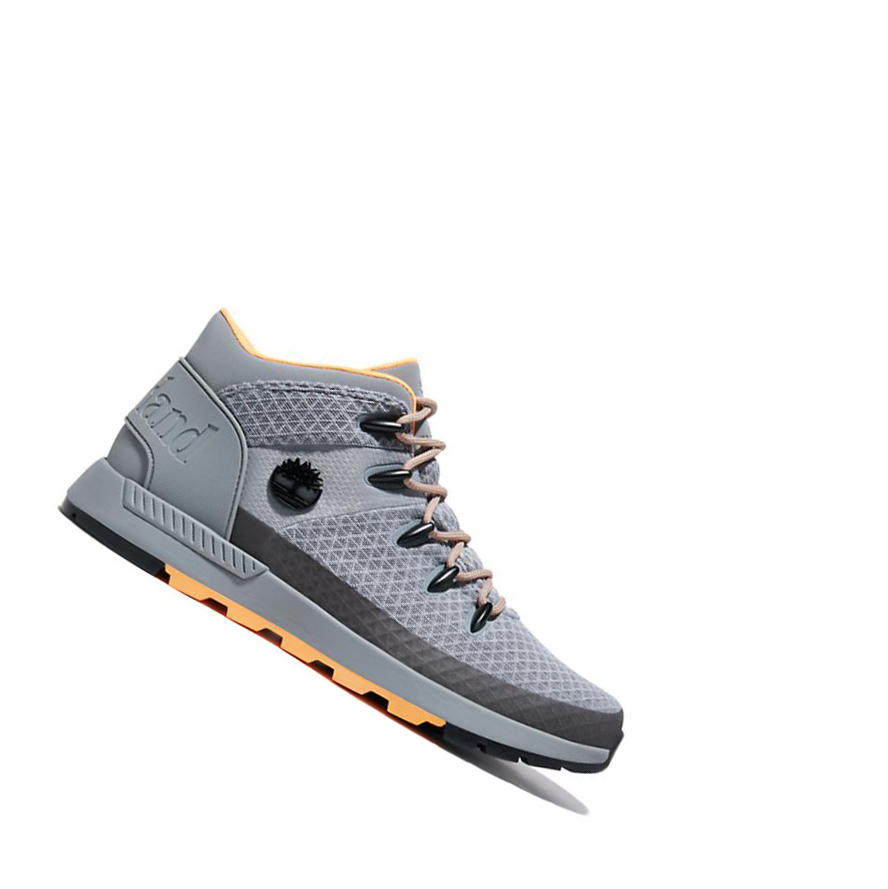 Botas Montaña Timberland Sprint Trekker Mid Hiker Hombre Gris | ES-VPLAY51