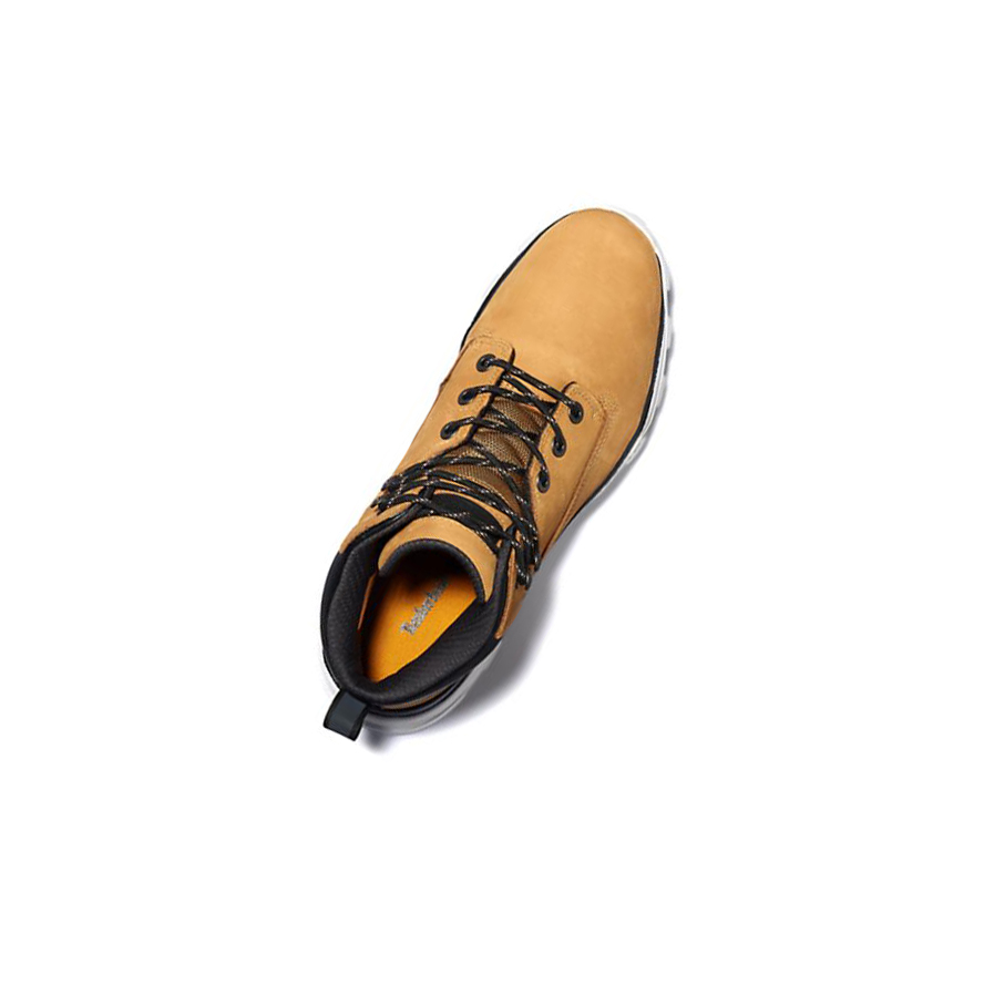 Botas Montaña Timberland Treeline Chukka Hombre Amarillo | ES-LIZRN79