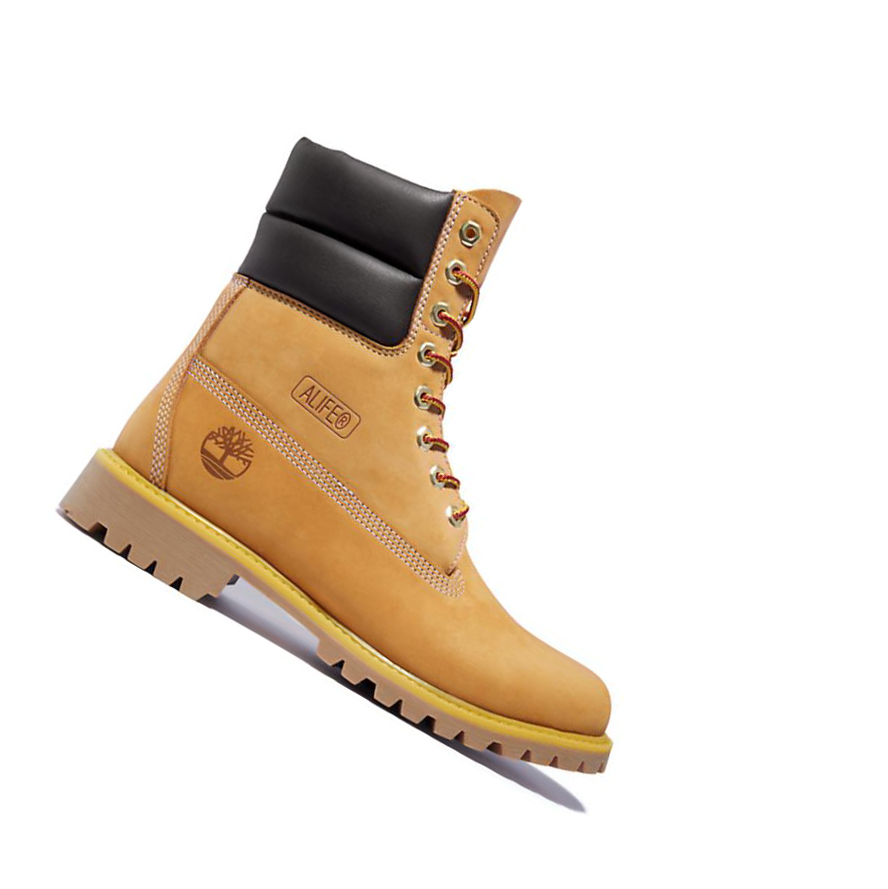 Botas de Invierno Timberland Alife x Timberland® 7.5 Inch Hombre Amarillo | ES-HYCKD03