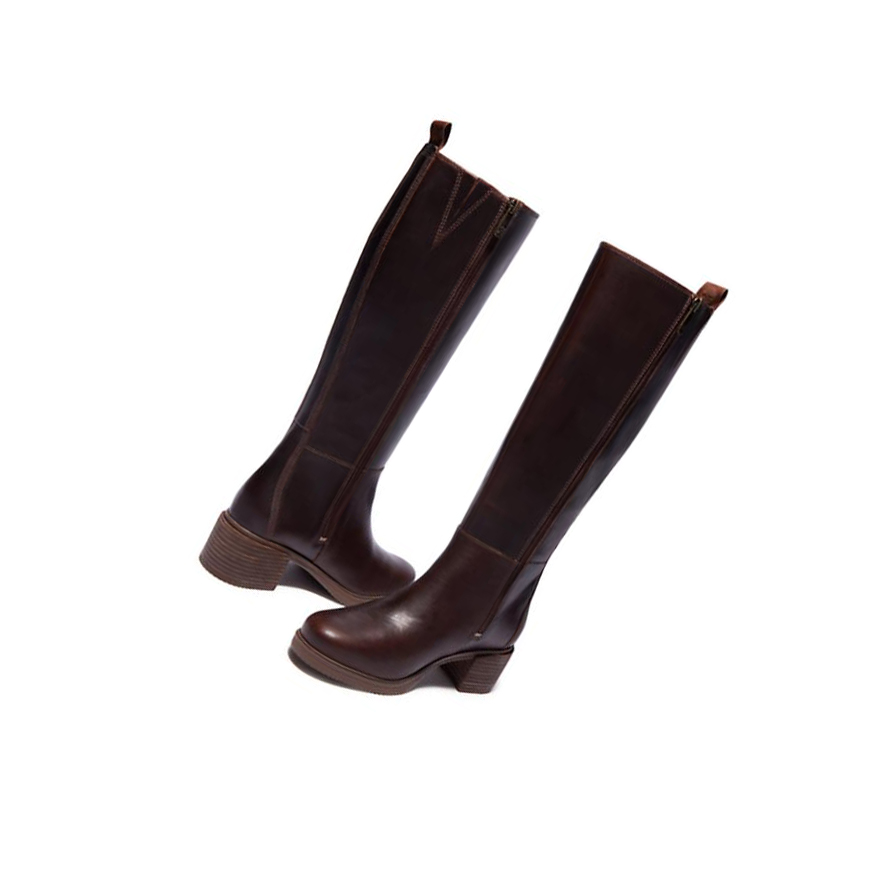 Botas de Invierno Timberland Dalston Vibe Altas Mujer Marrones | ES-CTSBE56