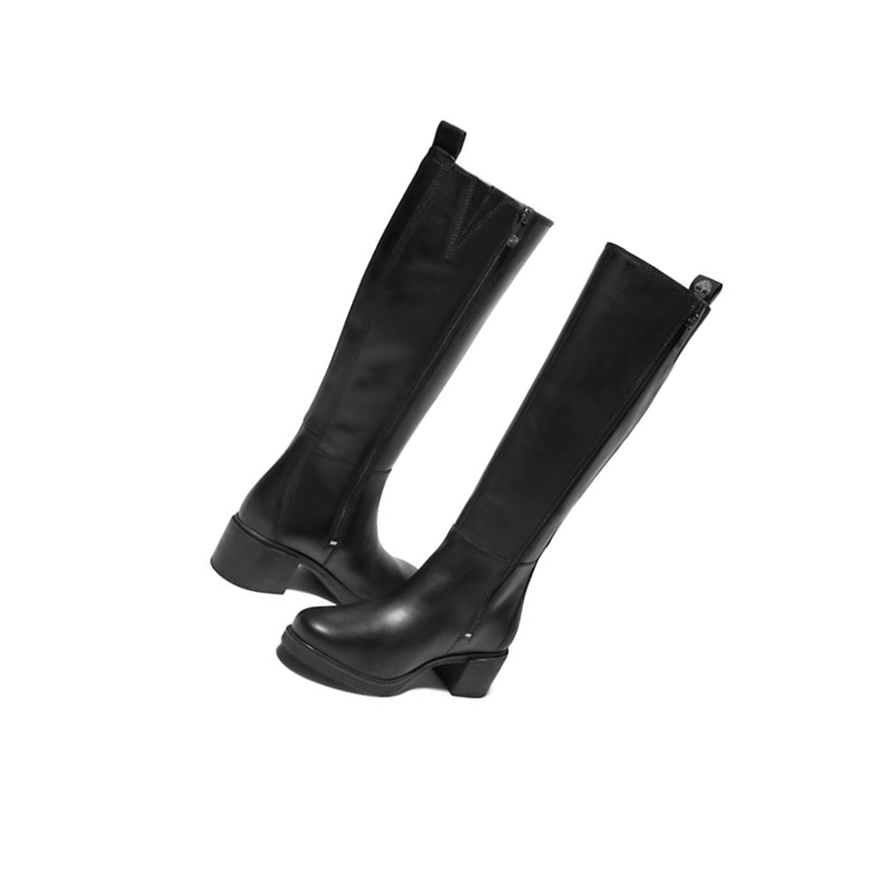 Botas de Invierno Timberland Dalston Vibe Altas Mujer Negras | ES-GIWUE98