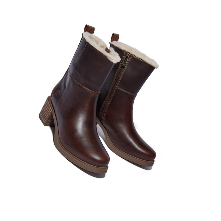 Botas de Invierno Timberland Dalston Vibe Invierno Mujer Marrones | ES-YCVSD98