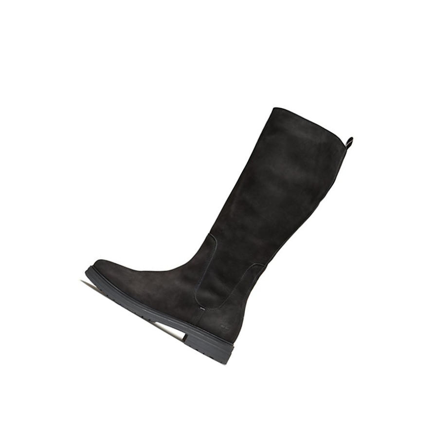 Botas de Invierno Timberland Hannover Hill Altas Mujer Negras | ES-RTISB18