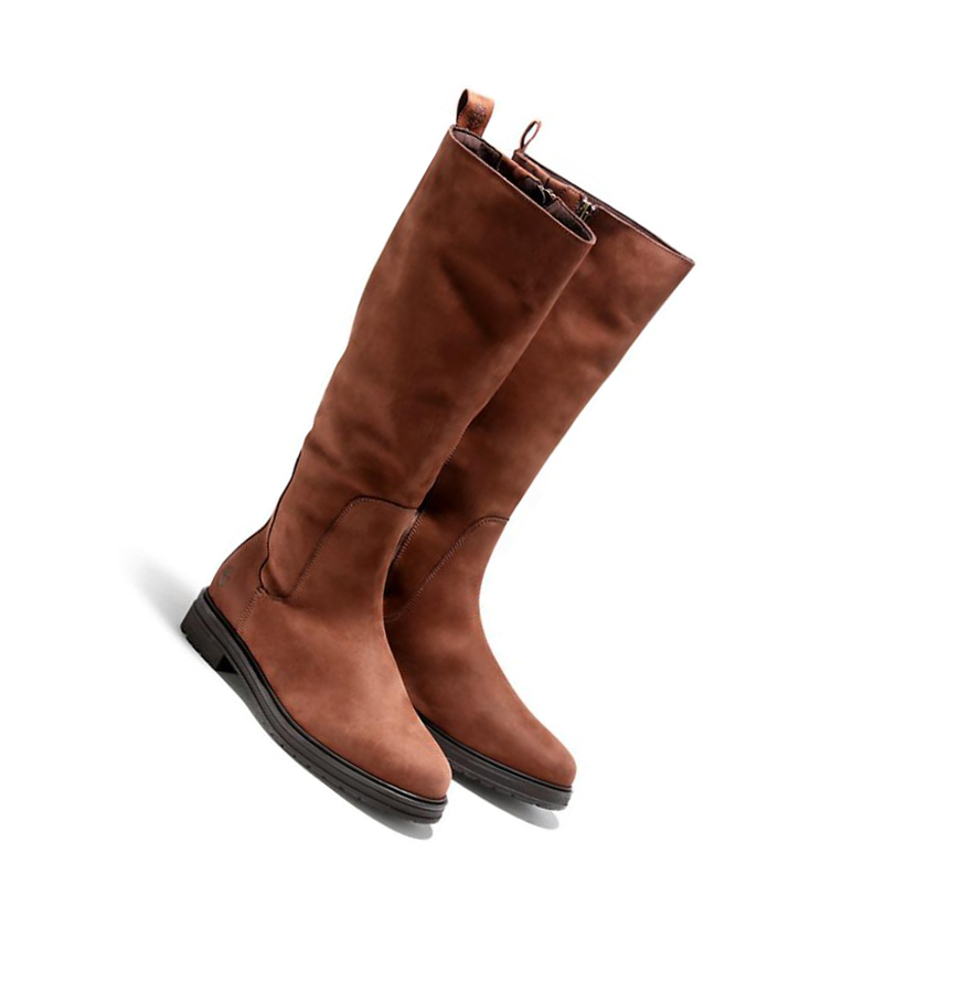 Botas de Invierno Timberland Hannover Hill Altas Mujer Marrones | ES-YTXIZ78