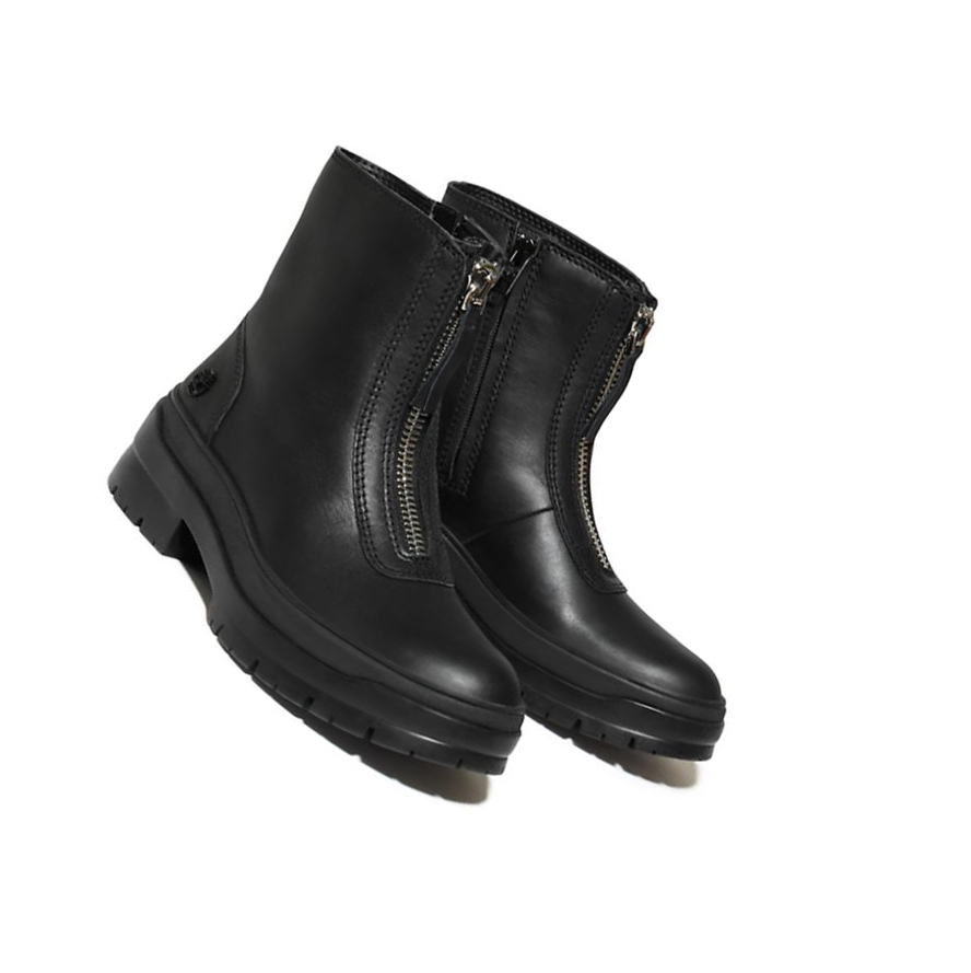 Botas de Invierno Timberland Malynn Front-zip Mujer Negras | ES-EQHDS20