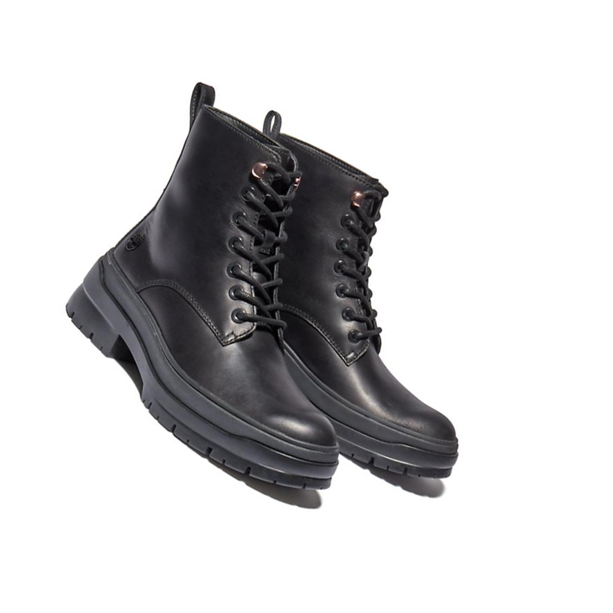 Botas de Invierno Timberland Malynn Front-zip Mujer Negras | ES-GHWCV90