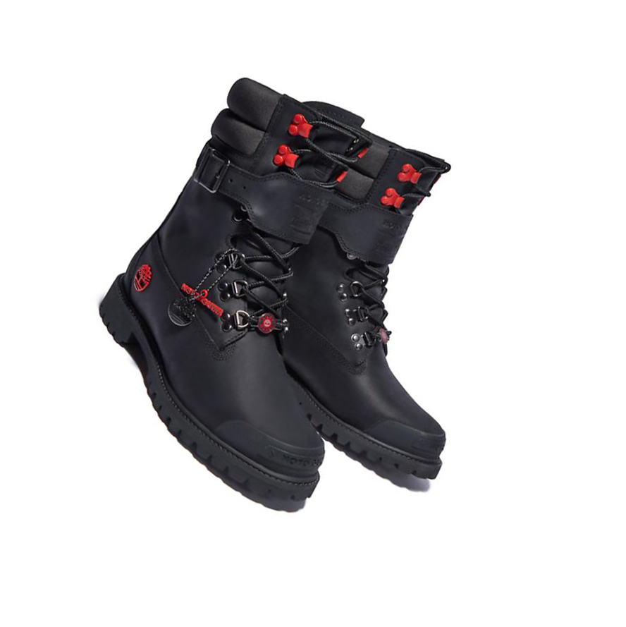 Botas de Invierno Timberland Moto Guzzi x Timberland® Invierno Extreme Super Race Hombre Negras | ES-QMNTK37