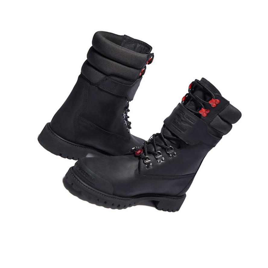 Botas de Invierno Timberland Moto Guzzi x Timberland® Invierno Extreme Super Race Hombre Negras | ES-QMNTK37