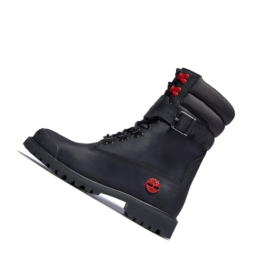 Botas de Invierno Timberland Moto Guzzi x Timberland® Invierno Extreme Super Race Hombre Negras | ES-QMNTK37