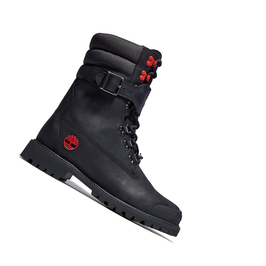 Botas de Invierno Timberland Moto Guzzi x Timberland® Invierno Extreme Super Race Hombre Negras | ES-QMNTK37