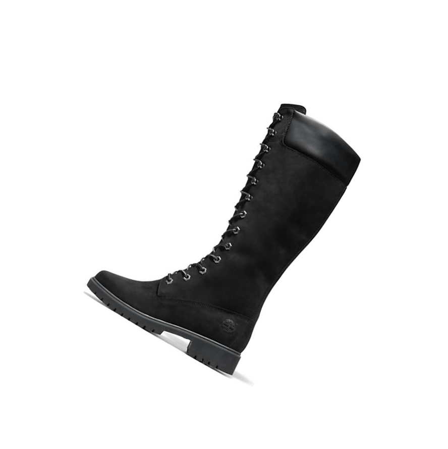 Botas de Invierno Timberland Premium14 Inch Mujer Negras | ES-EGSBH54