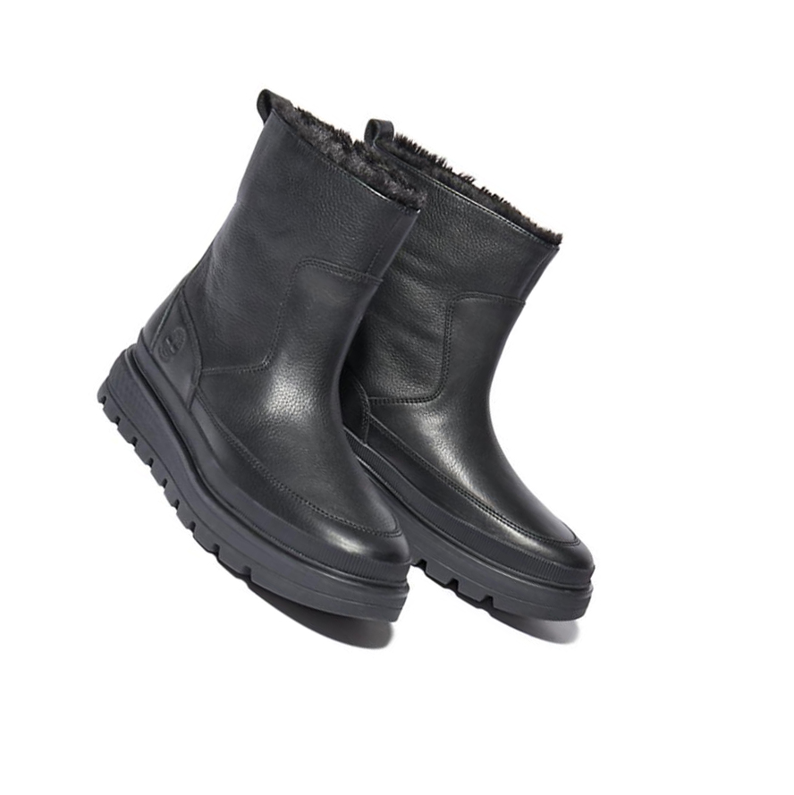 Botas de Invierno Timberland Ray City Warm-Forro Mujer Negras | ES-AJNGE98