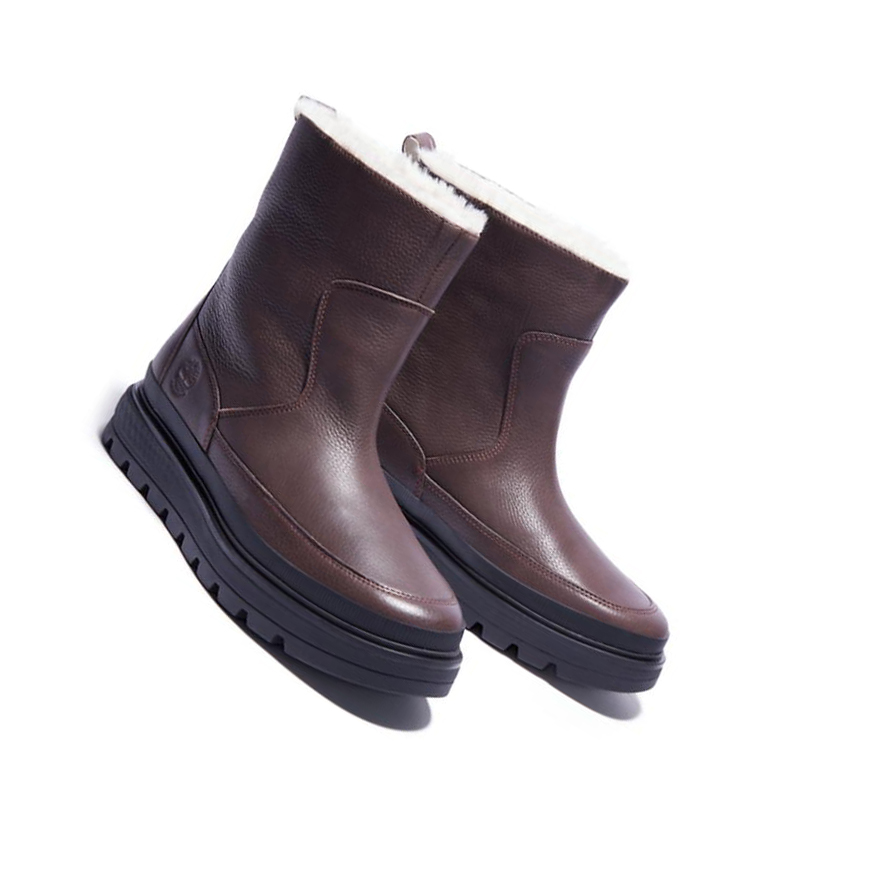 Botas de Invierno Timberland Ray City Warm-Forro Mujer Marrones Oscuro | ES-JTEMP59