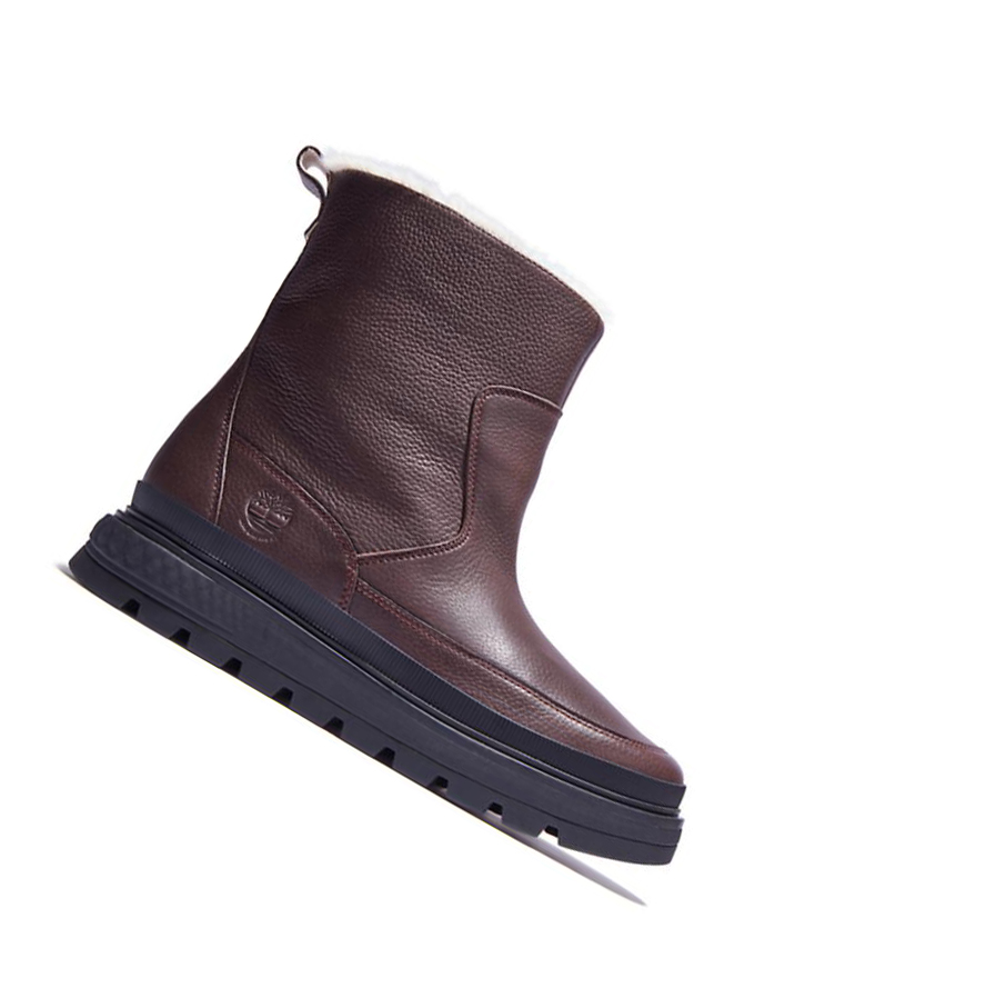 Botas de Invierno Timberland Ray City Warm-Forro Mujer Marrones Oscuro | ES-JTEMP59