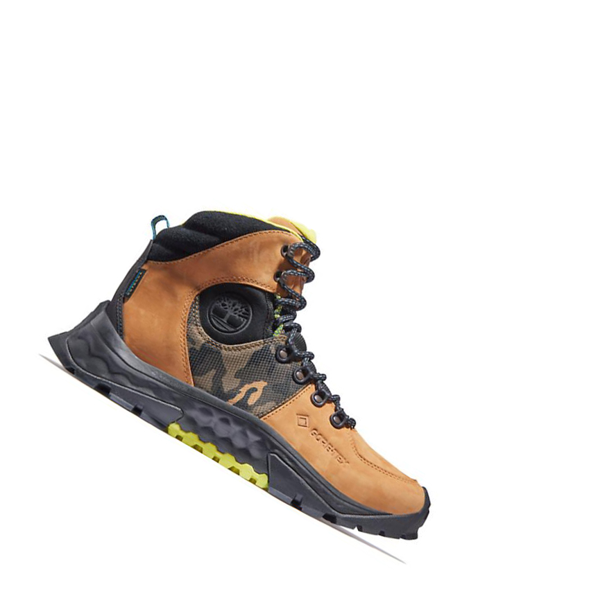 Botas de Invierno Timberland Solar Ridge Gore-Tex® GreenStride™ Hombre Amarillo | ES-XCBNH07