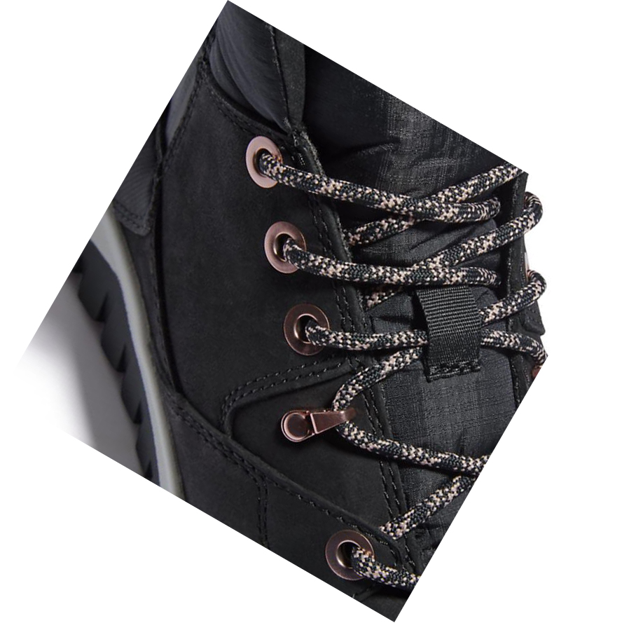 Botas de Invierno Timberland Supaway Sneaker Mujer Negras | ES-MFCBU46