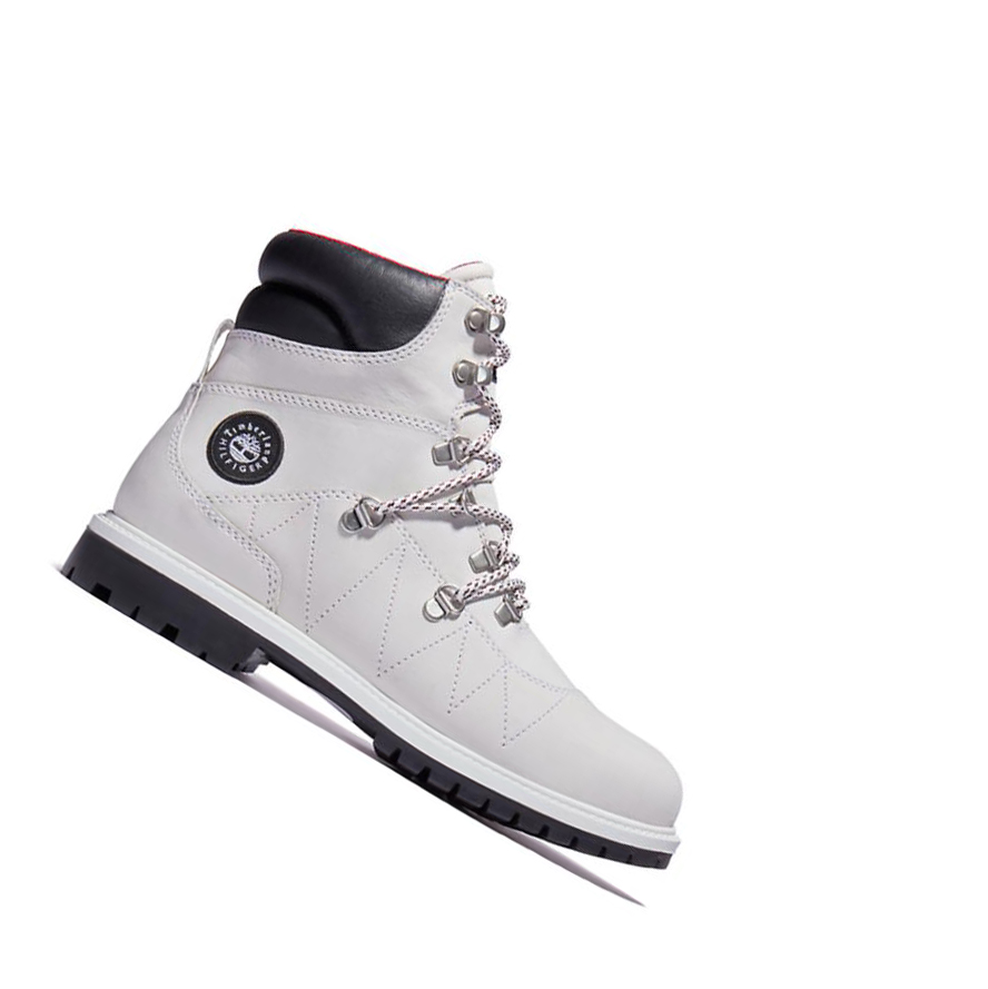 Botas de Invierno Timberland Tommy Hilfiger x Timberland® Re-imagined 110 EK+ Hiker Mujer Blancas | ES-CSGDM94