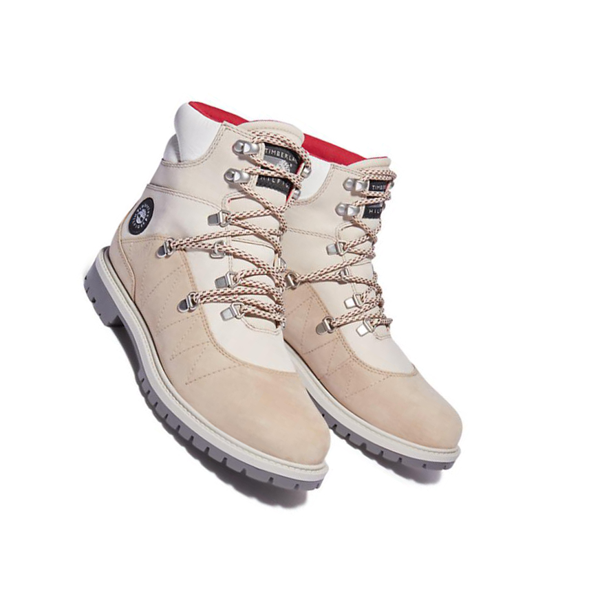 Botas de Invierno Timberland Tommy Hilfiger x Timberland® Re-imagined 110 EK+ Hiker Hombre Beige | ES-TCWMI15