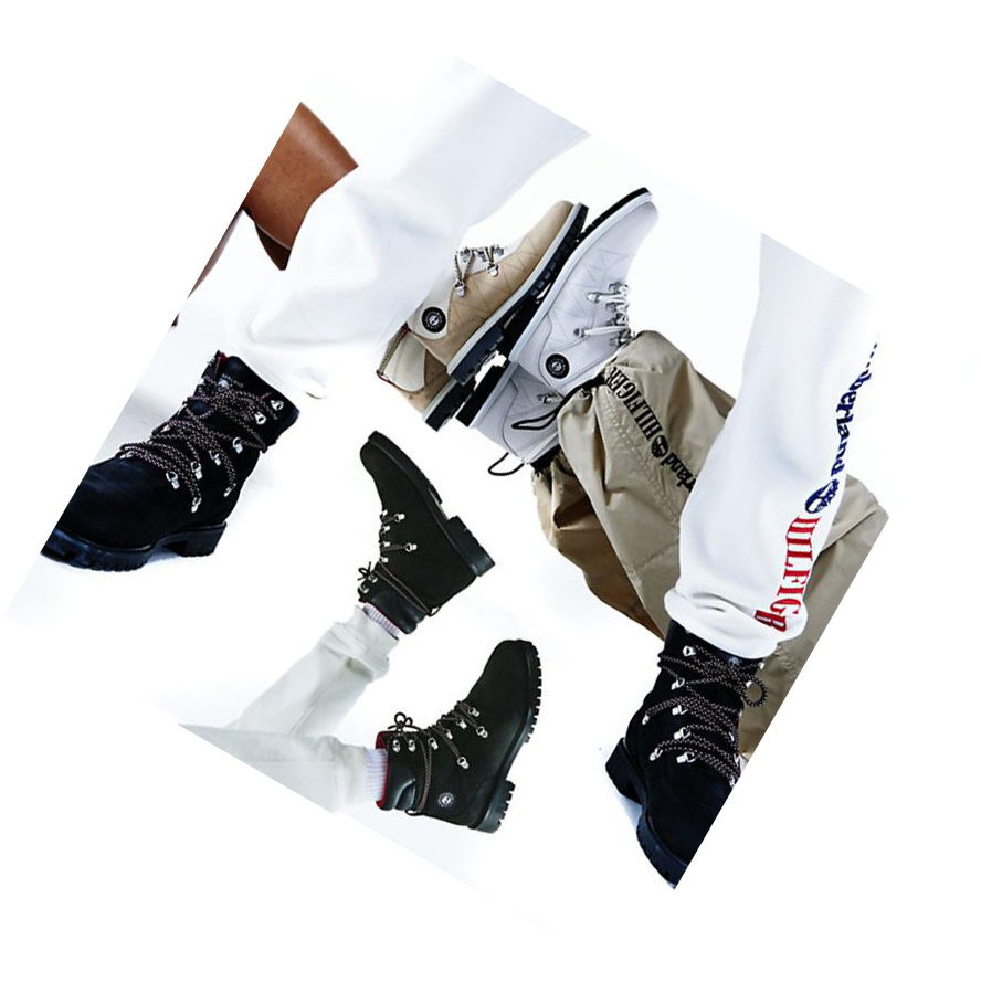 Botas de Invierno Timberland Tommy Hilfiger x Timberland® Re-imagined 110 EK+ Hiker Hombre Negras | ES-UQODL81