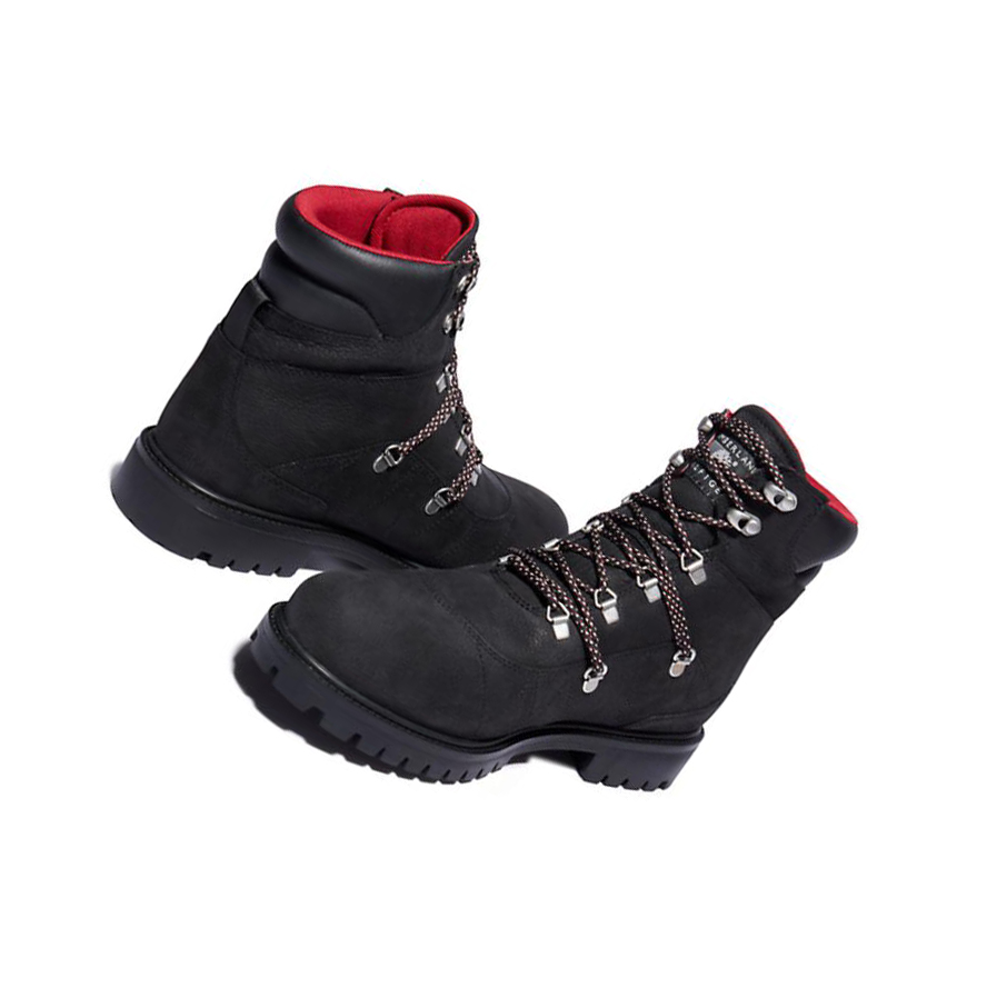 Botas de Invierno Timberland Tommy Hilfiger x Timberland® Re-imagined 110 EK+ Hiker Hombre Negras | ES-UQODL81