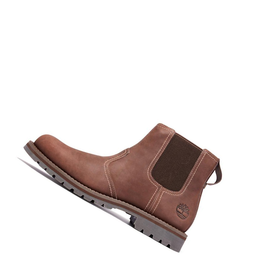 Botines Chelsea Timberland Larchmont Hombre Marrones Claro | ES-DGOQE41