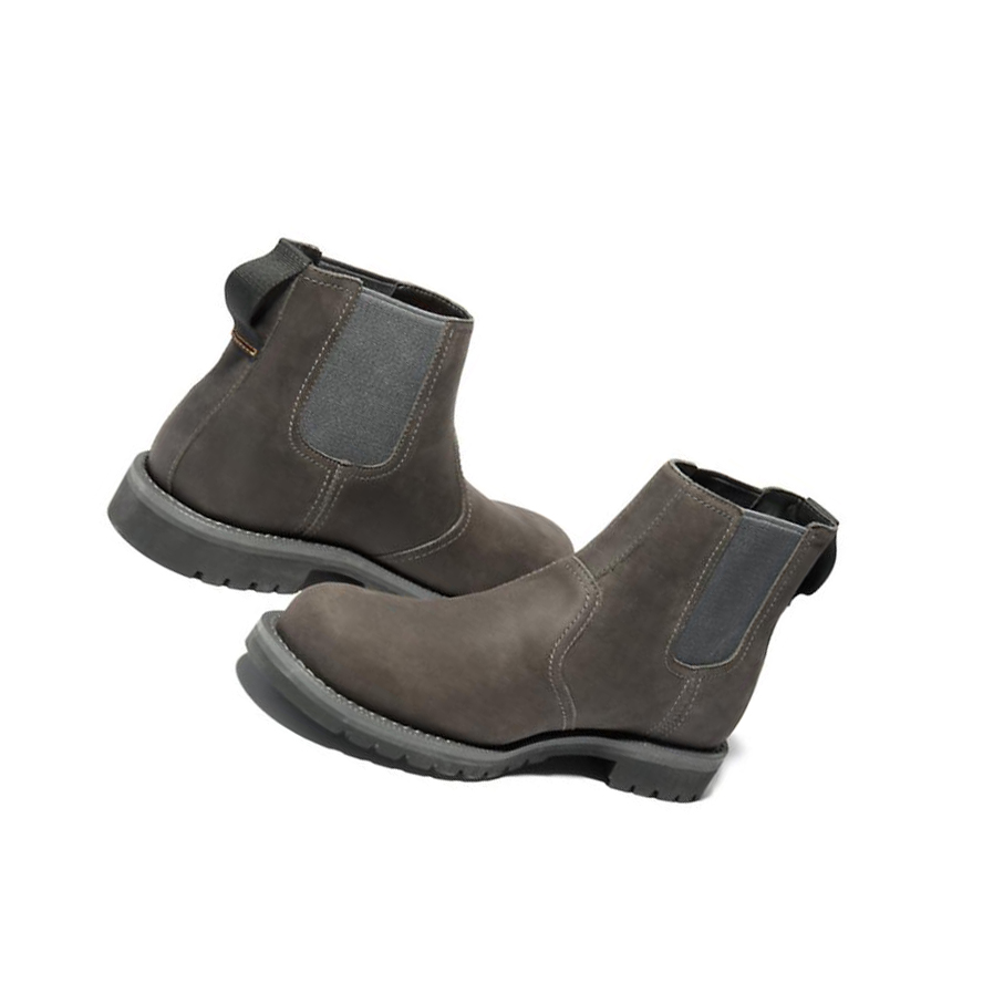 Botines Chelsea Timberland Larchmont Hombre Gris | ES-FYWHU23