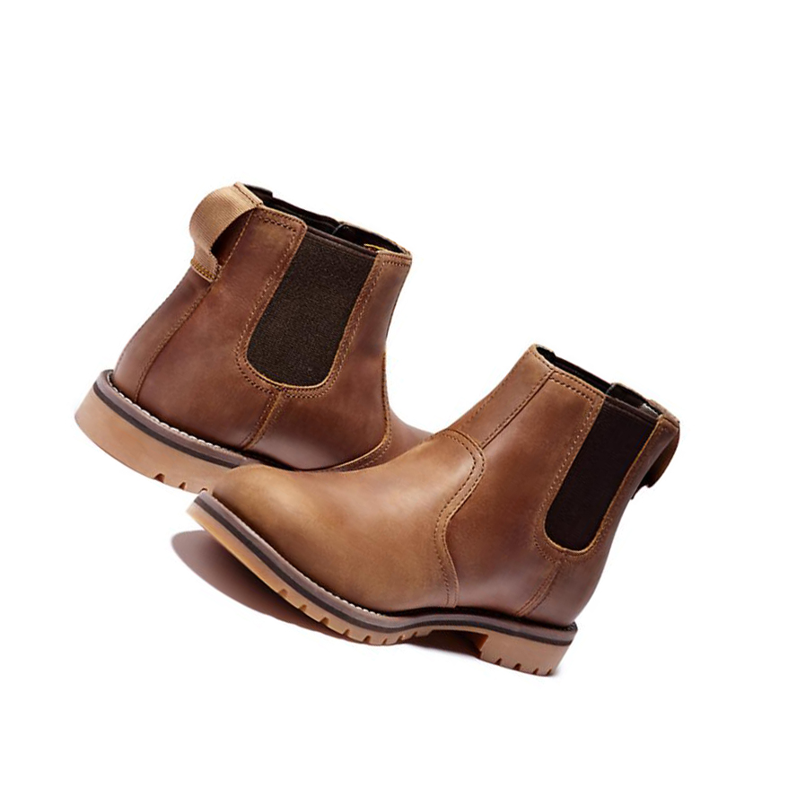 Botines Chelsea Timberland Larchmont Hombre Marrones Claro | ES-WBUIO54