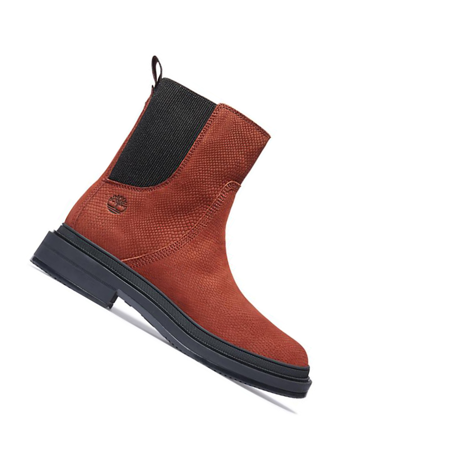 Botines Chelsea Timberland Lisbon Lane Mujer Marrones | ES-SUWPM83