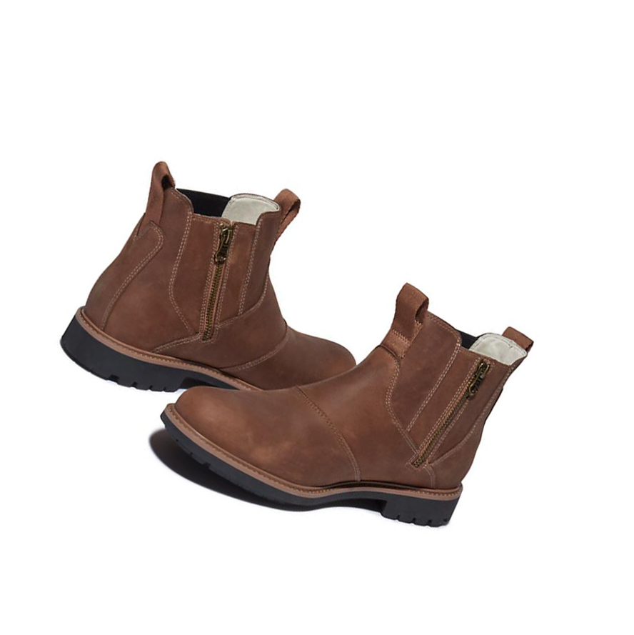 Botines Chelsea Timberland Stormbucks Hombre Marrones Claro | ES-VOTPB87