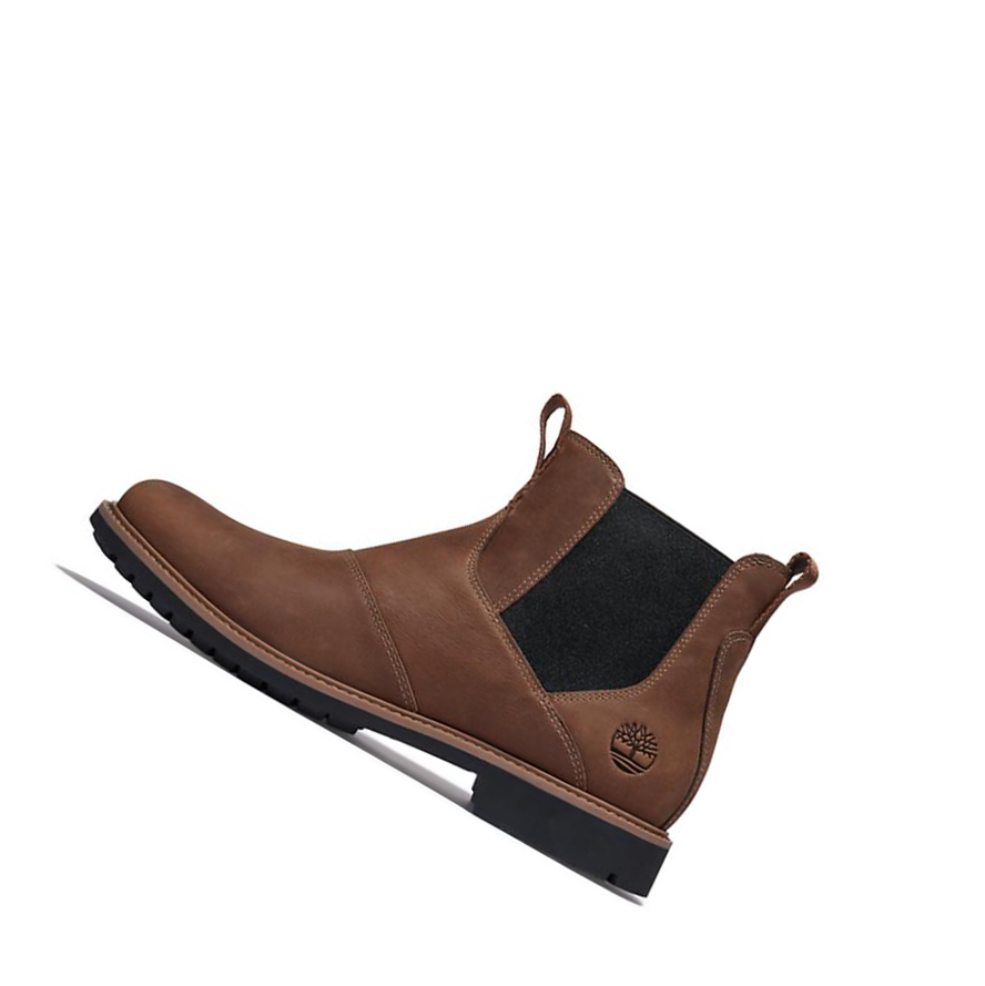 Botines Chelsea Timberland Stormbucks Hombre Marrones Claro | ES-VOTPB87