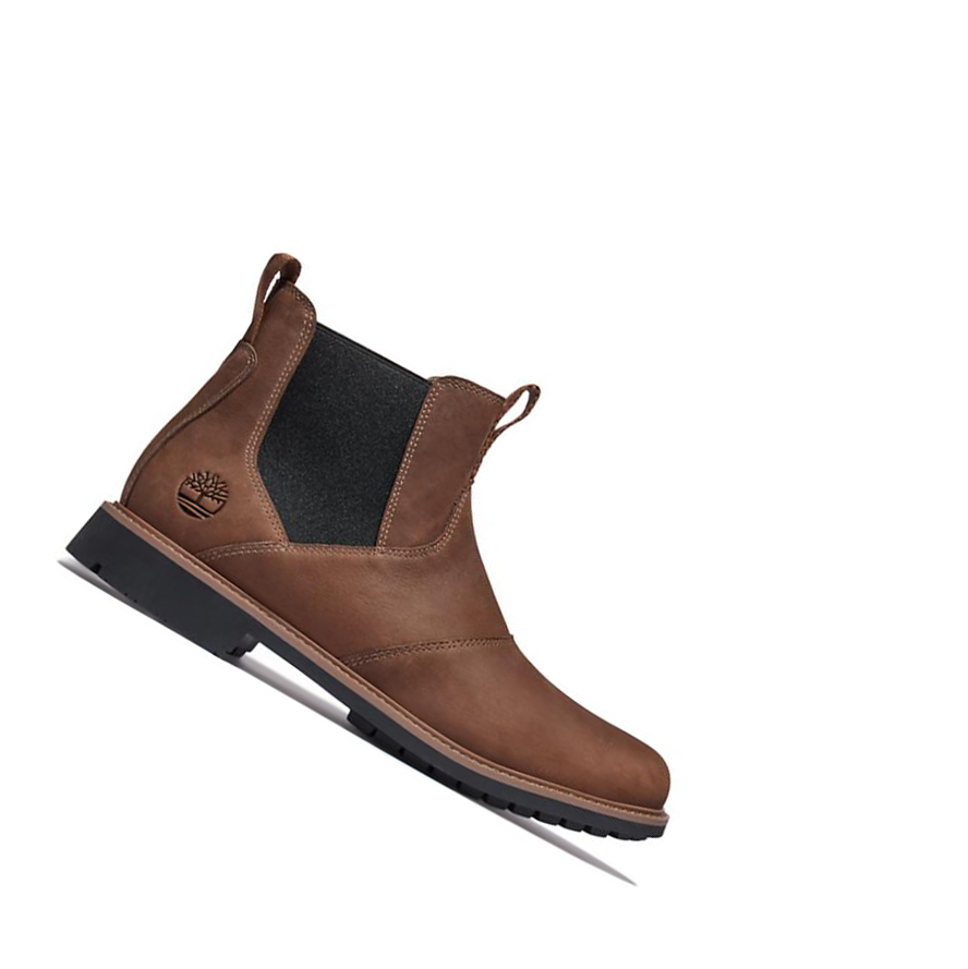 Botines Chelsea Timberland Stormbucks Hombre Marrones Claro | ES-VOTPB87