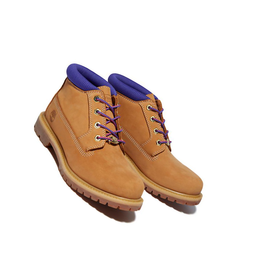 Botines Timberland Nellie Chukka Mujer Amarillo Moradas | ES-HPGOU40