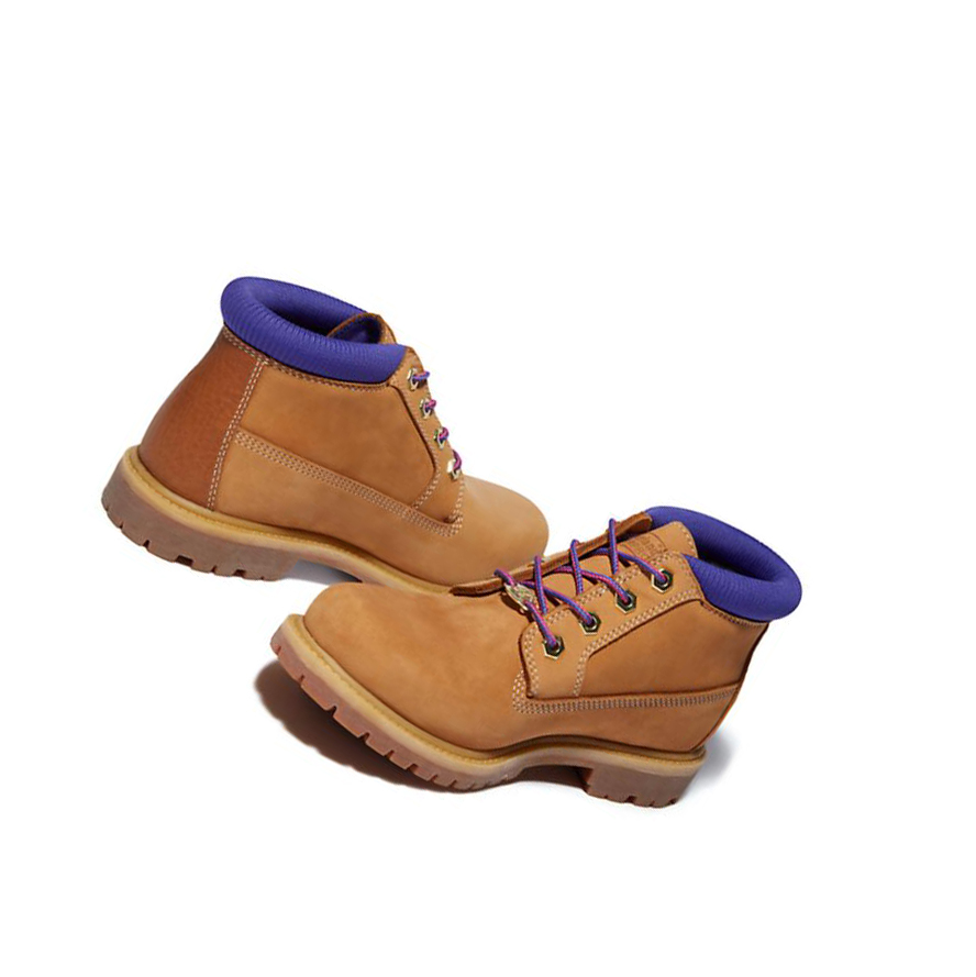 Botines Timberland Nellie Chukka Mujer Amarillo Moradas | ES-HPGOU40