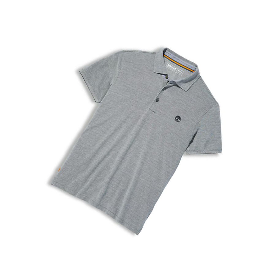 Camisa Polo Timberland Baboosic Brook Hombre Azul Marino | ES-UIEJR74