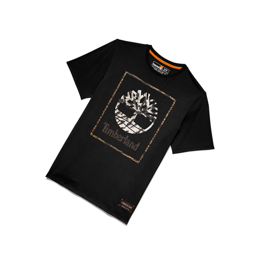 Camiseta Timberland Year of the Tiger Hombre Negras | ES-LDYHV98