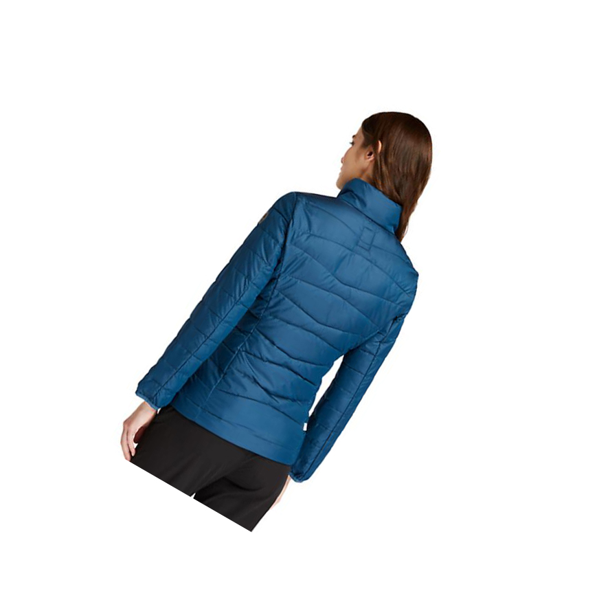 Chaquetas Parka Timberland Ligeros Packable Mujer Azules | ES-ZDEIU86