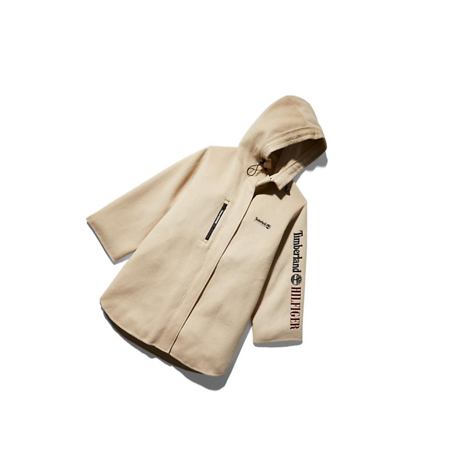 Chaquetas Parka Timberland Tommy Hilfiger x Timberland® Re-Imagined Utility Mujer Beige | ES-ZLJKQ27